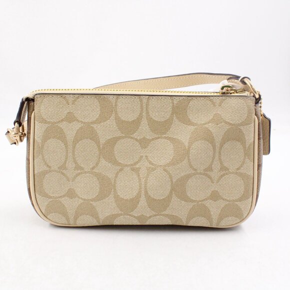 NWT Coach Nolita 19 Bag in Light Khaki/Ivory Multi Blocked Signature Canvas - Picture 2 of 8